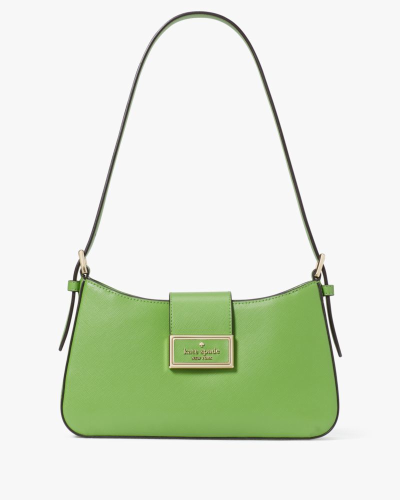 Kate Spade,Reegan Small Shoulder Bag,Turtle Green