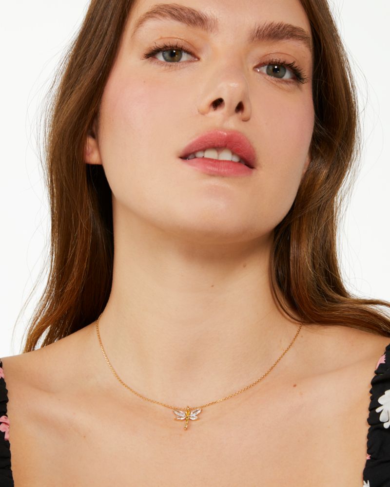 Kate spade lips on sale necklace