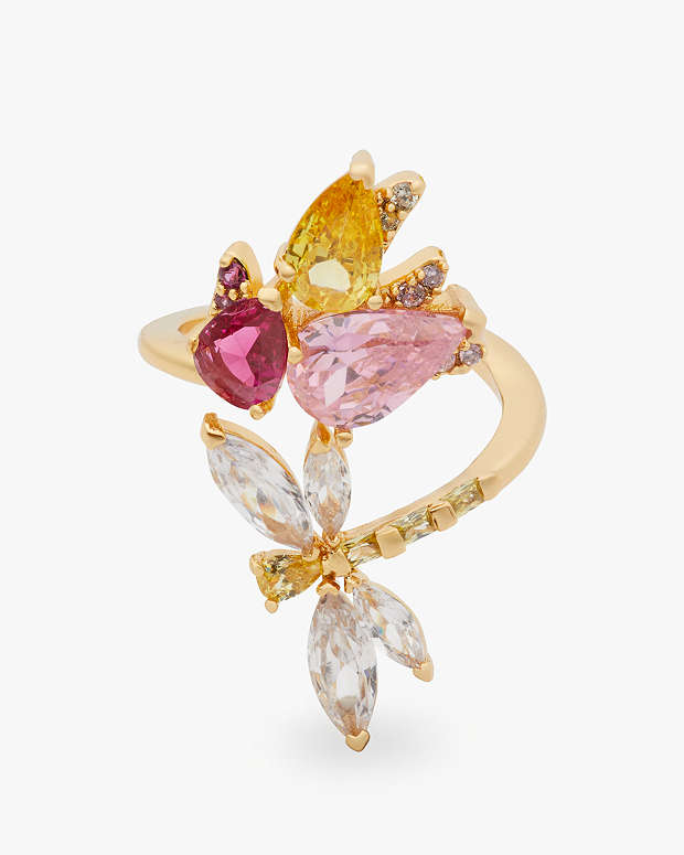 Greenhouse Floral Wrap Ring | Kate Spade Outlet