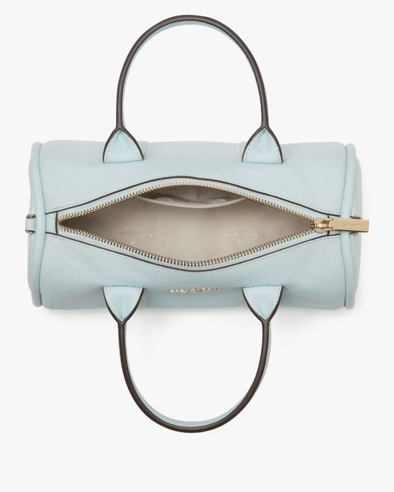 Kate Spade,Rosie Small Duffle Crossbody,Lining Leather,Leather,Barrel Bag,Coin,Stripe,Logo,Metal,Word Embellishment,Lined,...,
