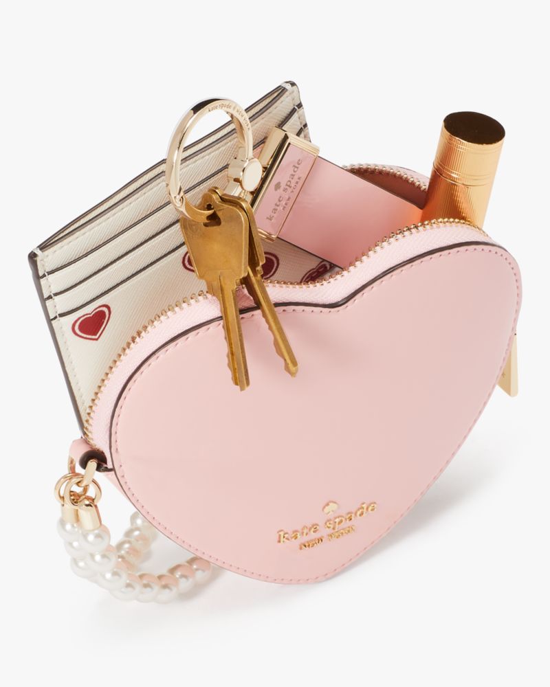 Love Shack 3d Heart Wristlet