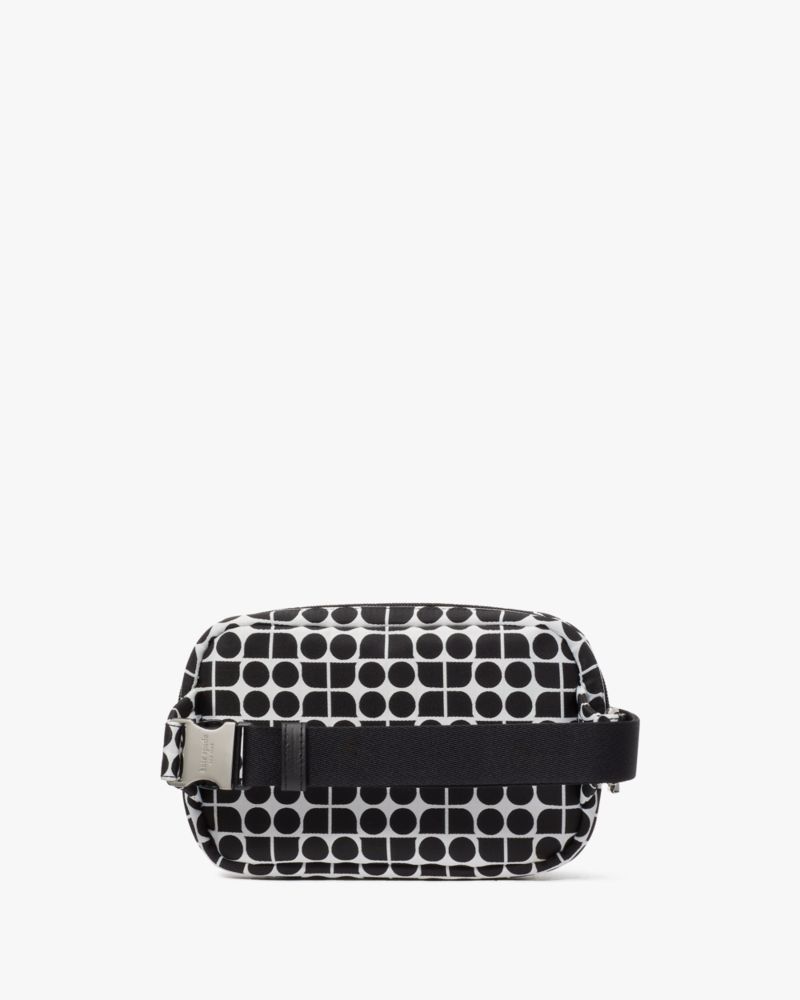 Kate Spade,ノエル ジャカード ベルト バッグ,バッグ,ブラックマルチ