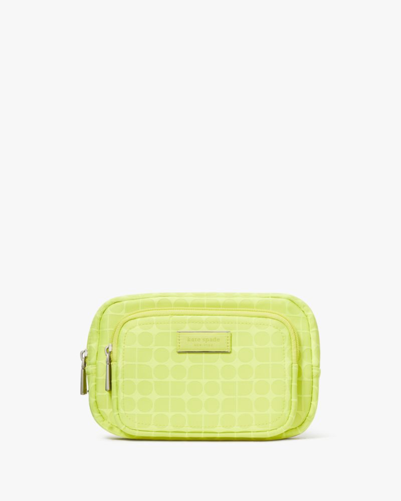 Kate Spade,Noel Jacquard Belt Bag,Wasabi Multi