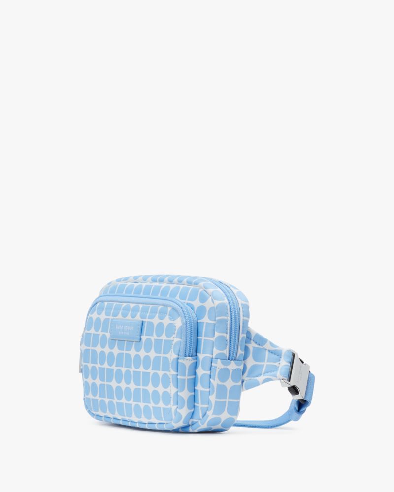 Kate Spade,Noel Jacquard Belt Bag,Astral Blue Multi