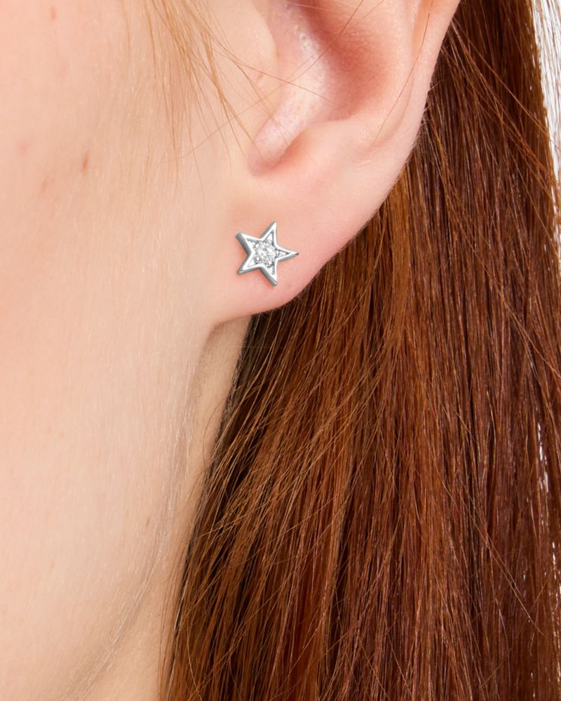 Kate Spade,Set In Stone Mini Star Studs,