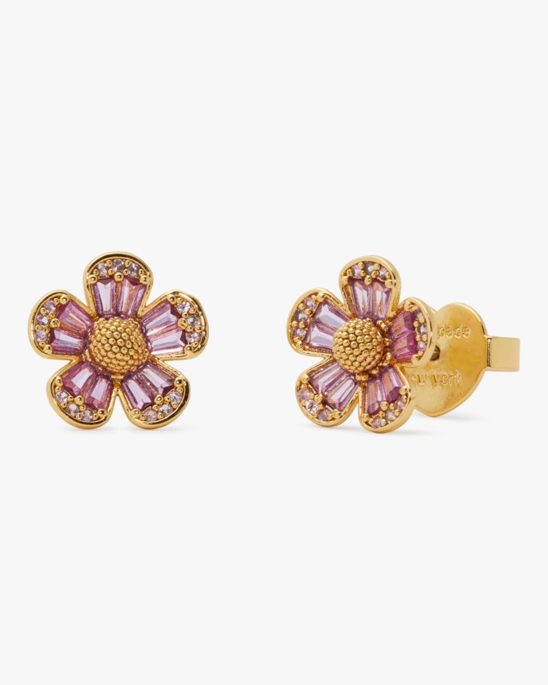 Gold earrings deals kate spade