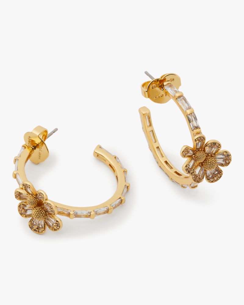 Kate Spade,Fleurette Hoops,