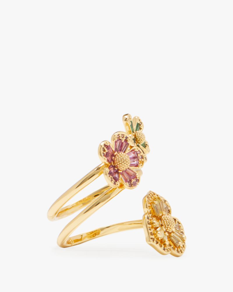 Kate Spade Fleurette Wrap Ring. 4