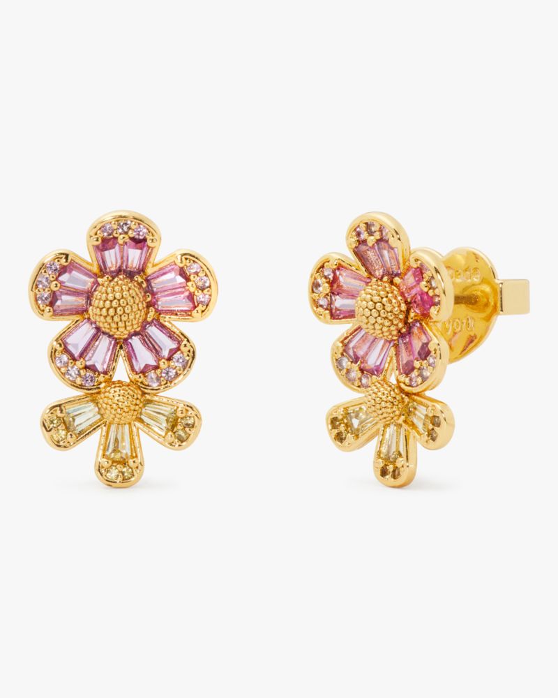 Kate Spade,Fleurette Double Studs,Multi