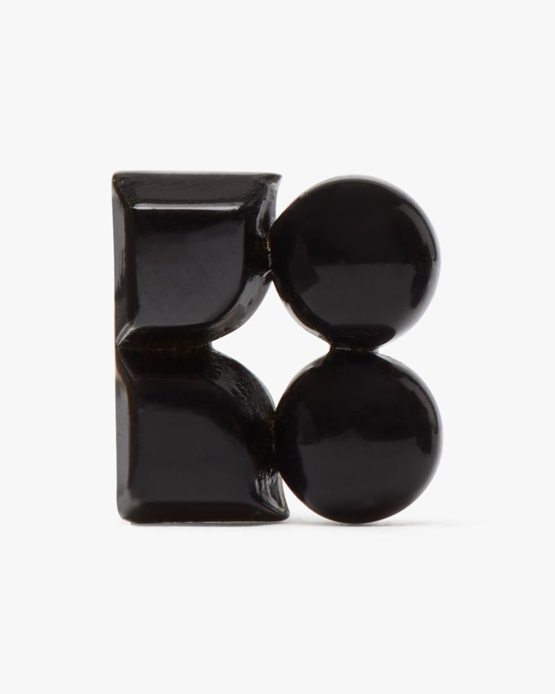 Kate Spade,ノエル ミニ ピアス,ジュエリー,ブラック