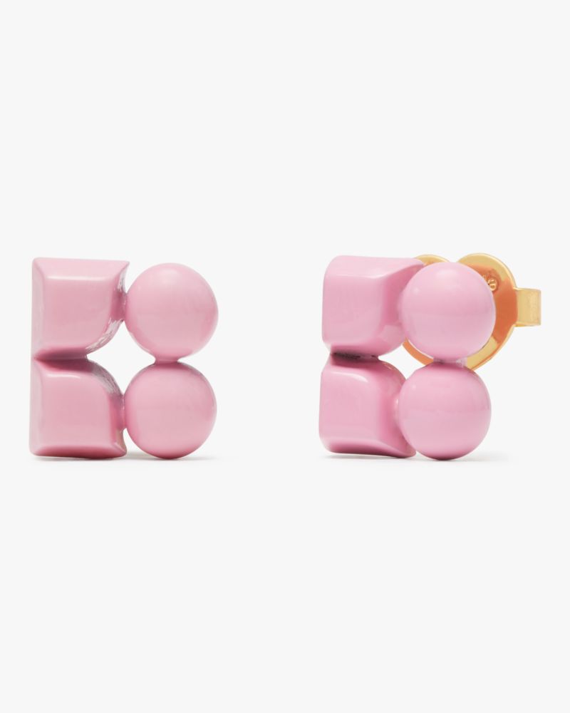 Kate Spade,ノエル ミニ ピアス,ピアス & イヤリング,ブラッシュ