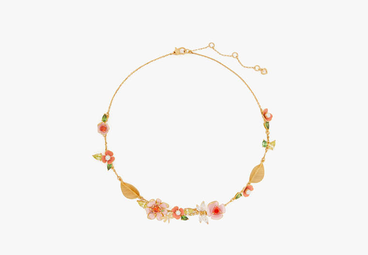 Kate Spade,Bloom In Color Scatter Necklace,Multi
