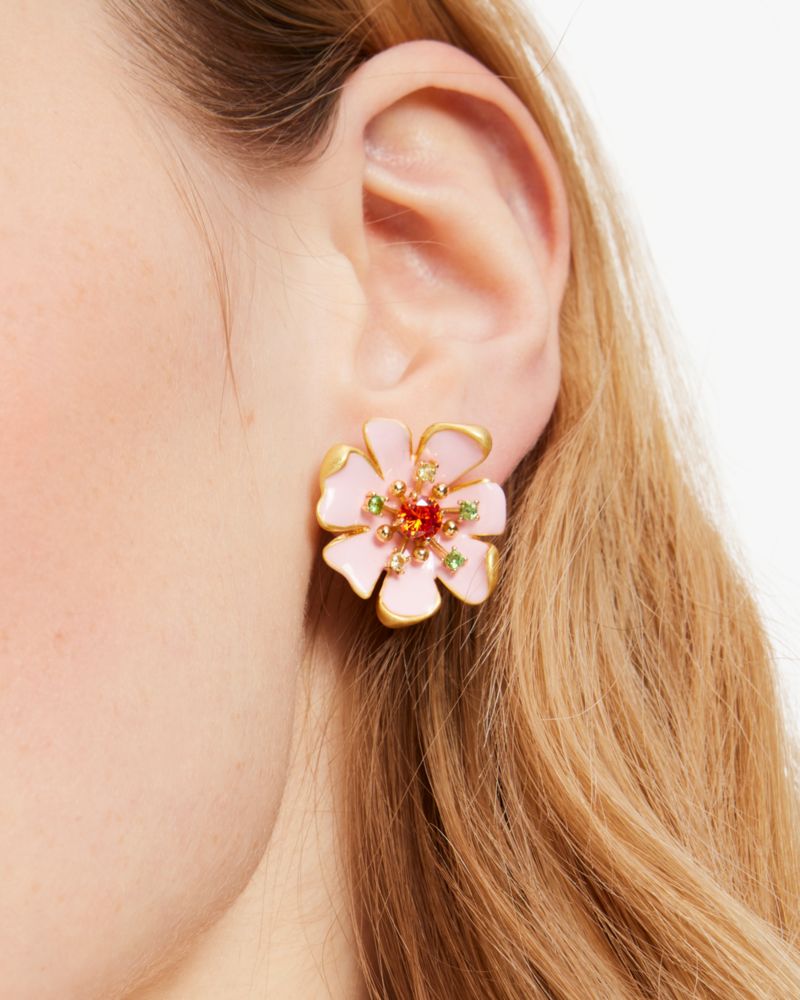Kate Spade,Bloom In Color Statement Studs,Multi