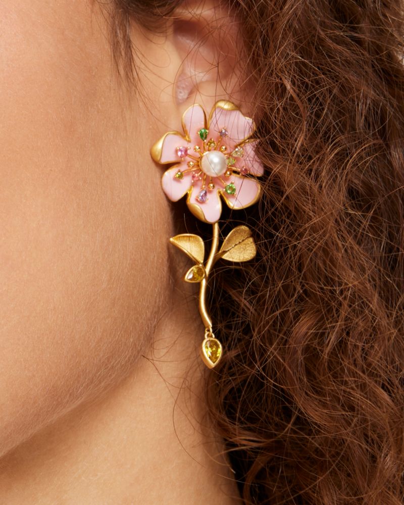 Bloom In Color Linear Earrings | Kate Spade New York