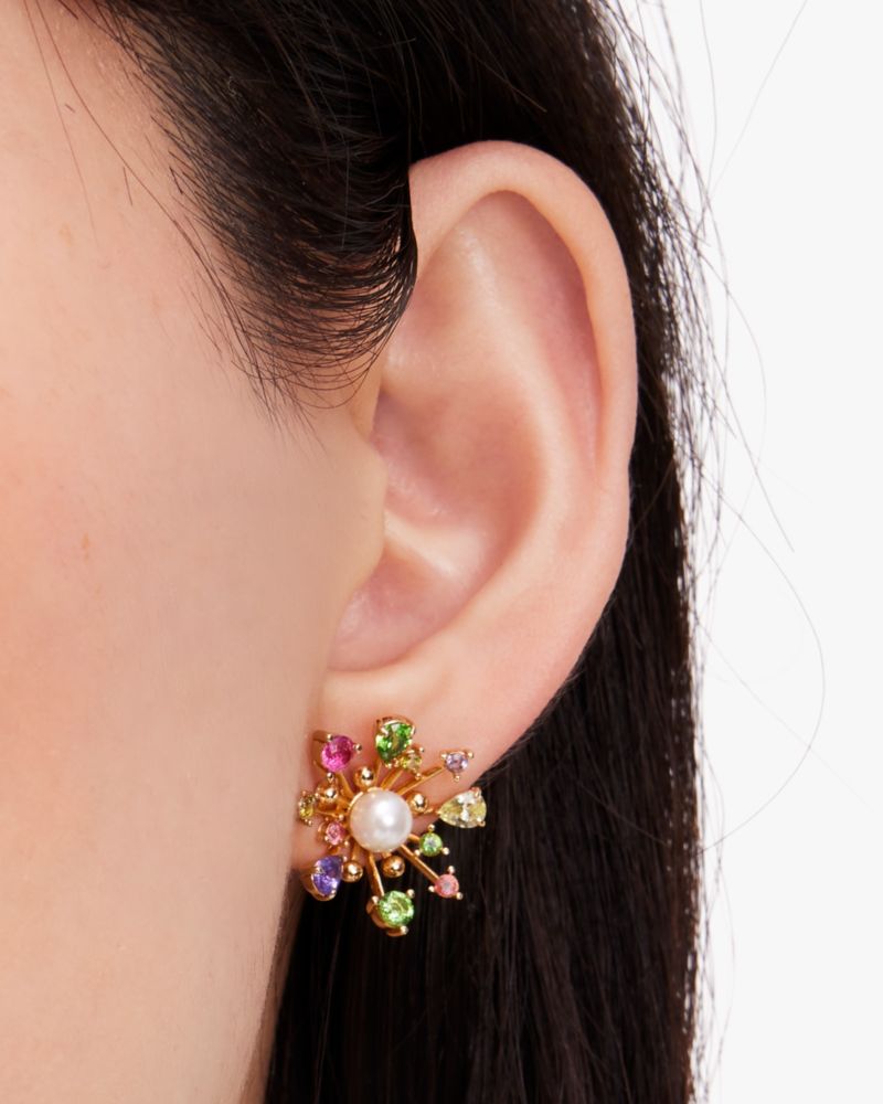 Kate Spade,Bloom In Color Studs,Multi