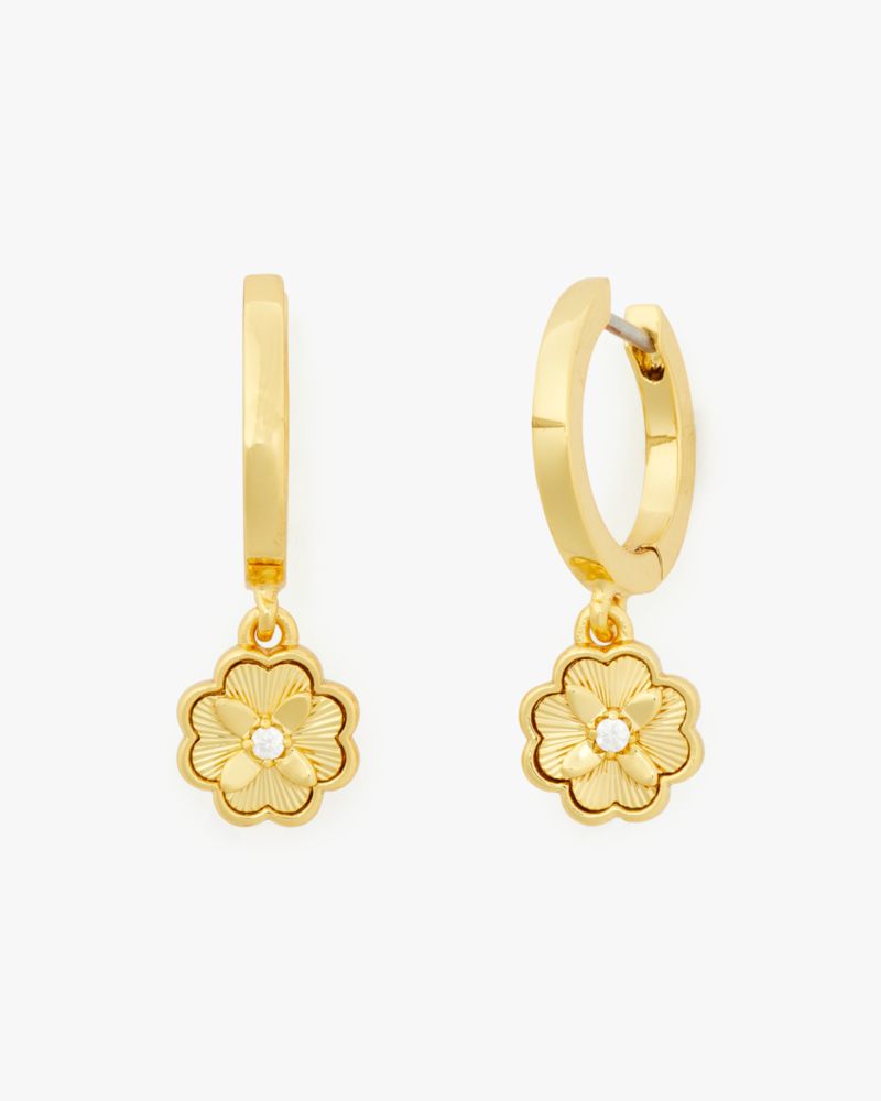 Bloom Huggie collectie oorbellen Kate Spade , Yellow , Dames