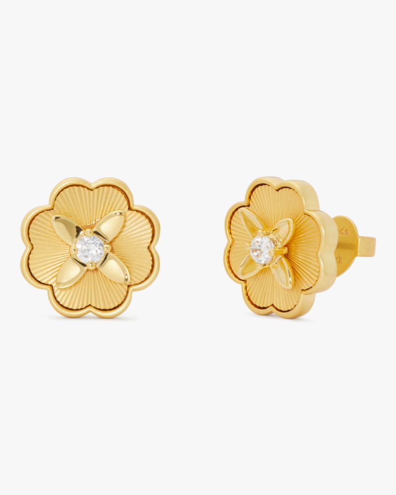 Heritage Bloom oorbellen Kate Spade , Yellow , Dames