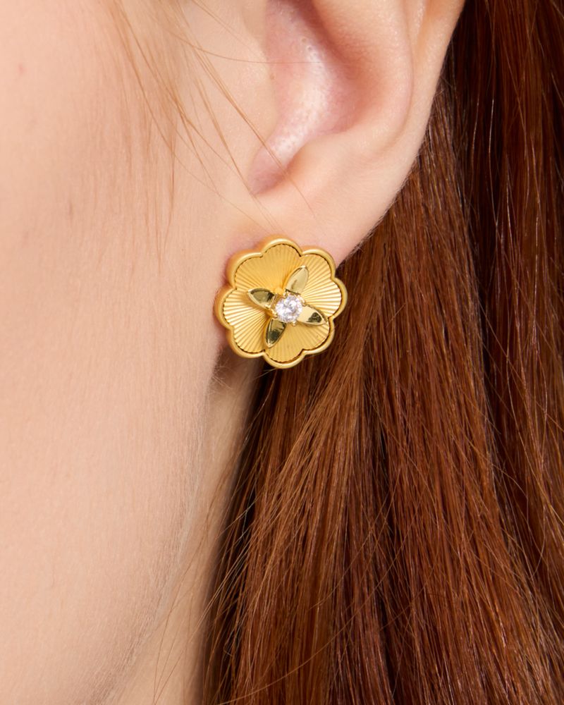 Kate Spade,Heritage Bloom Studs,