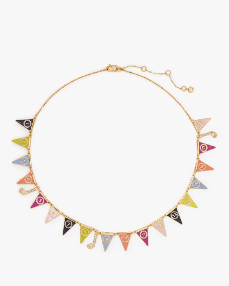 Kate Spade,Hole In One Statement Necklace,Multi