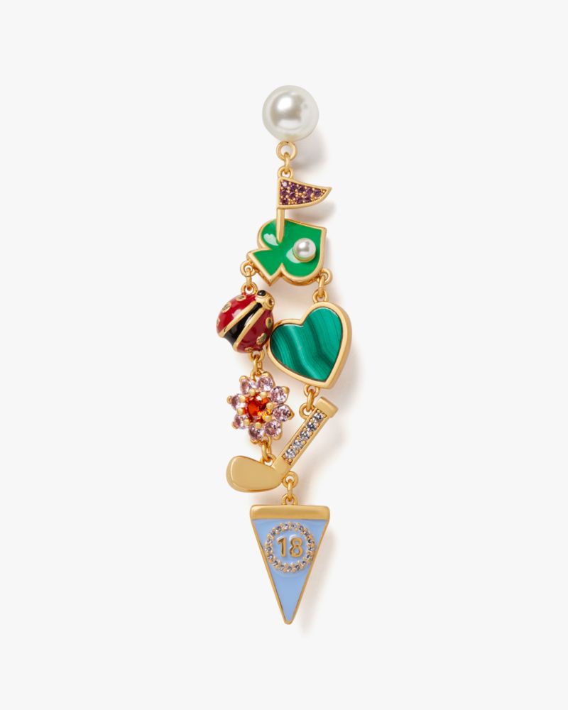 Kate Spade,ホール イン ワン ステートメント ピアス,ジュエリー,マルチ