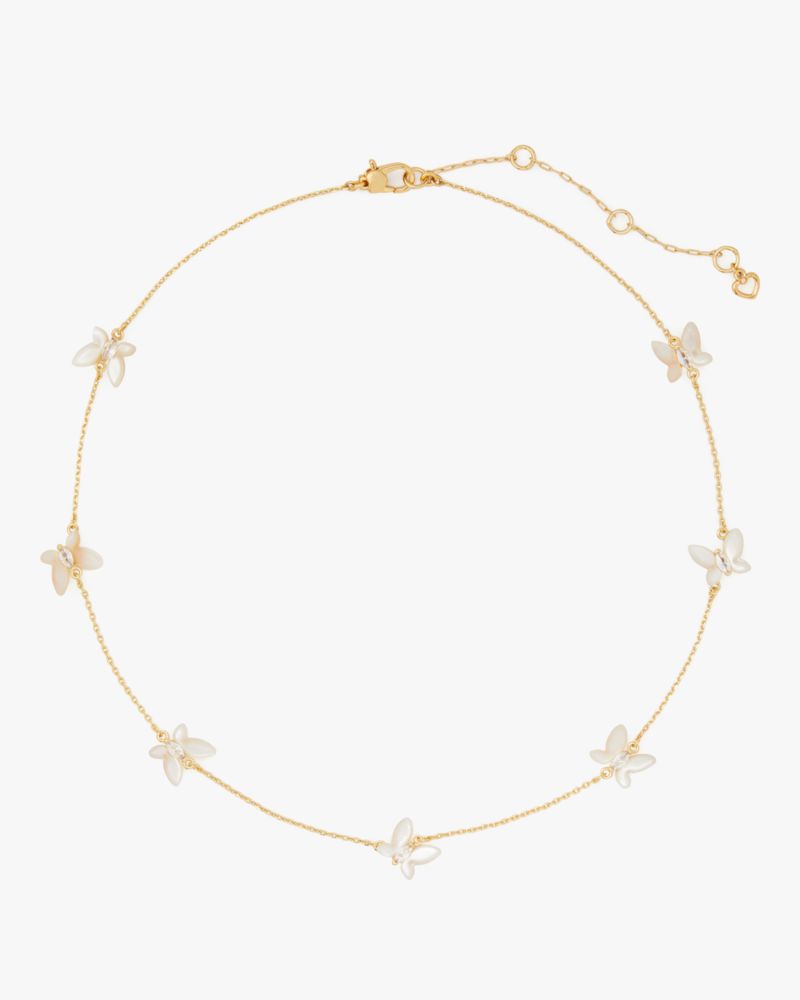 Kate Spade Social Butterfly Delicate Scatter Necklace