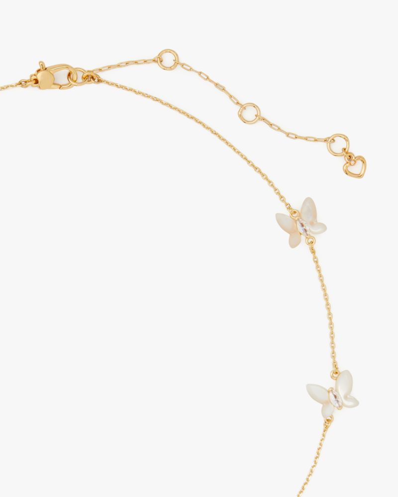 Kate Spade Social Butterfly Delicate Scatter Necklace. 4