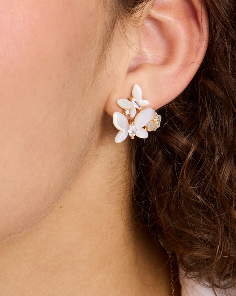 Kate spade hot sale cluster earrings