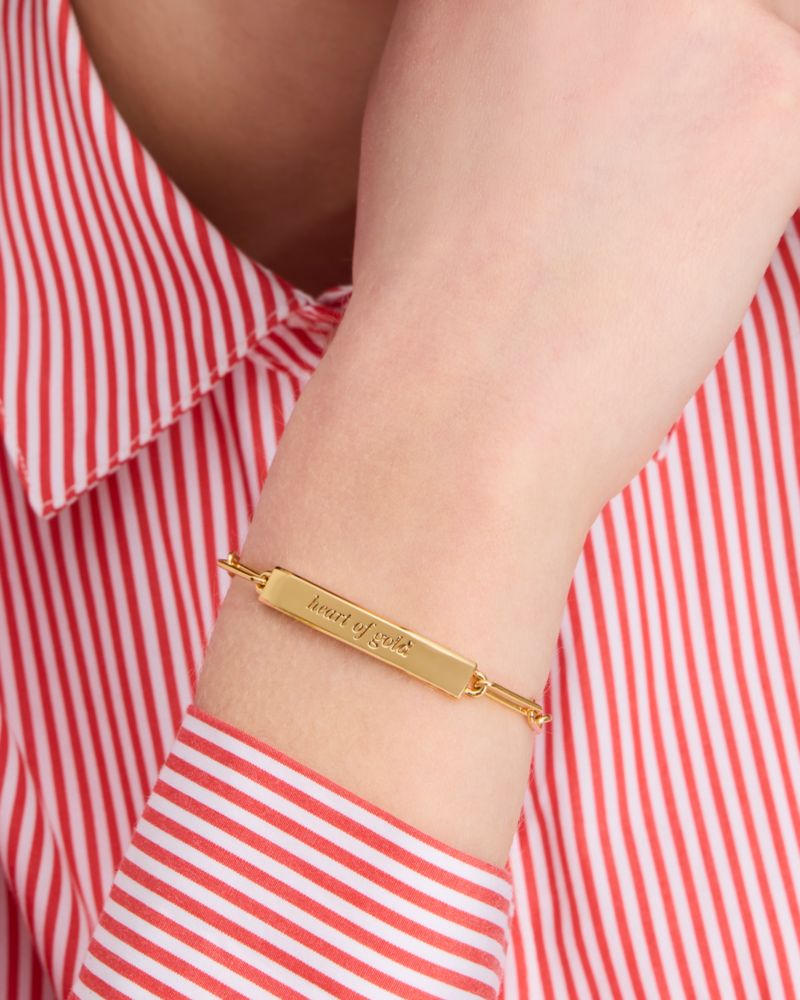 Kate spade sales heart bracelet