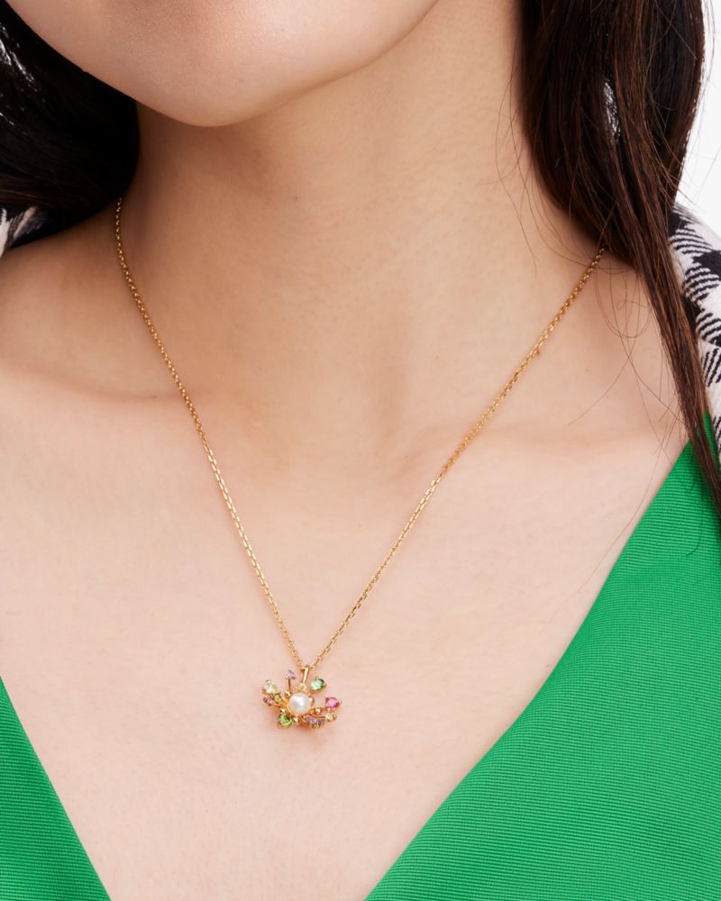 Kate Spade,Bloom In Color Mini Pendant,Multi