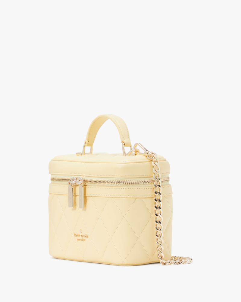 Kate Spade,Carey Trunk Crossbody,Butter