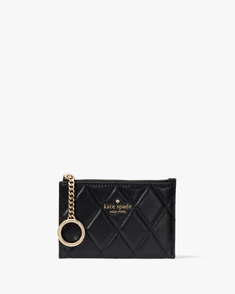 Kate Spade,Carey Small Card Holder,Black