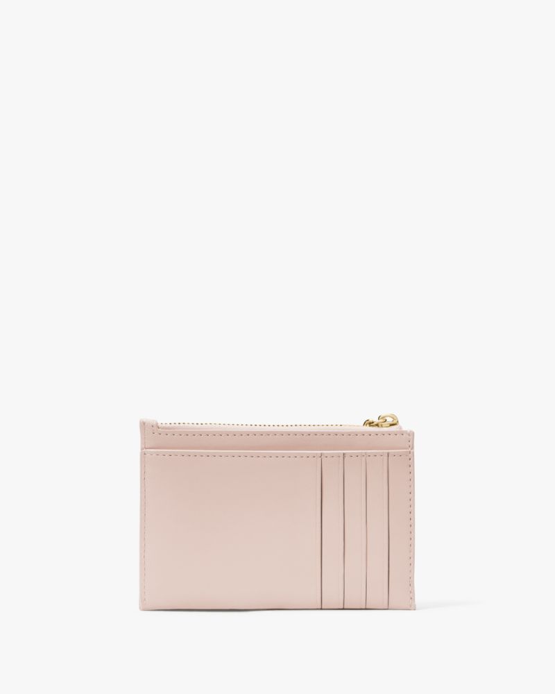 Kate Spade,キャリー スモール ジップ カード ホルダー,財布小物,ローズスモーク