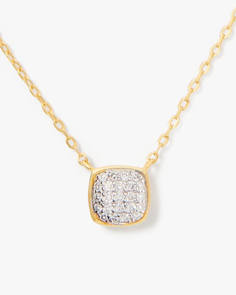 Kate Spade Fine Time To Shine Pavé Diamond Pendant