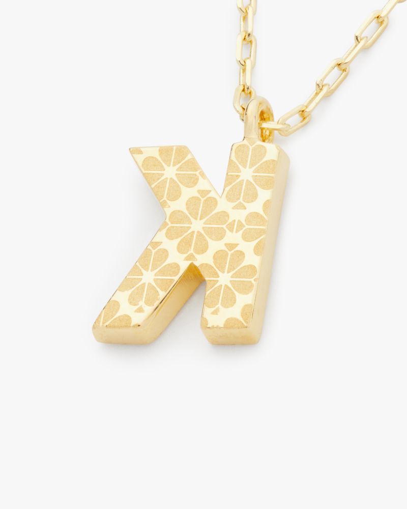 Kate spade deals k initial necklace