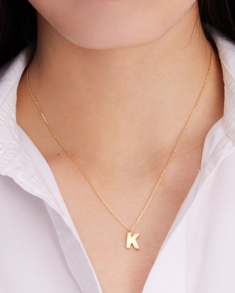 Fine 2025 initial necklace