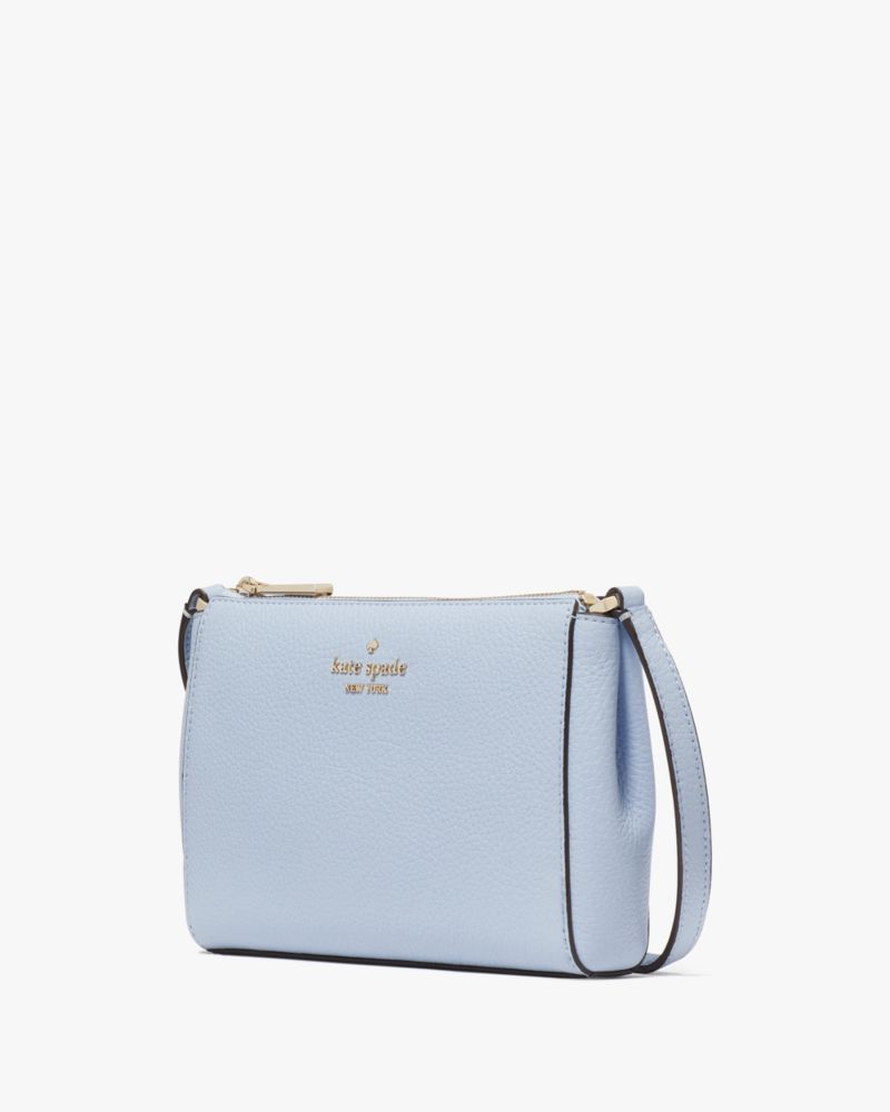 Kate Spade,Leila Mini Top Zip Crossbody,Serenity