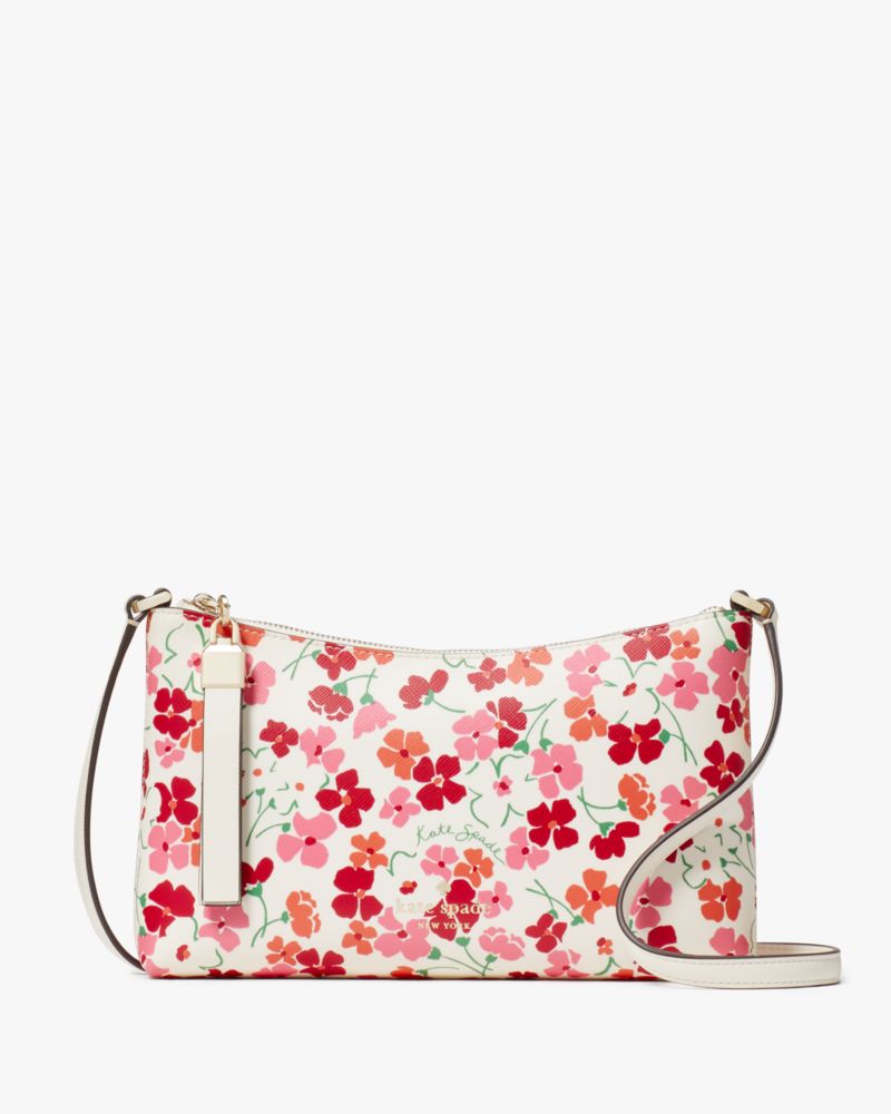 Sadie Sunny Floral Printed Crossbody | Kate Spade Outlet | Kate Spade ...