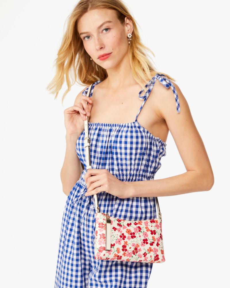 Kate Spade,Sadie Sunny Floral Printed Crossbody,