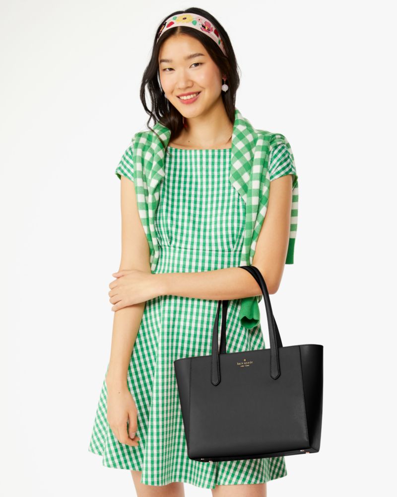 Kate Spade,Staci Medium Tote,Black