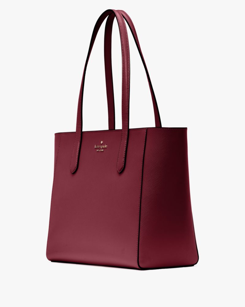 Kate spade maroon tote hotsell