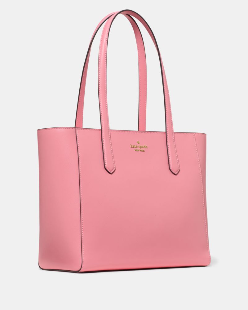 Kate Spade,Staci Tote Bag,Tote,Metal Material,Metal,Logo,Casual,Work,Pink