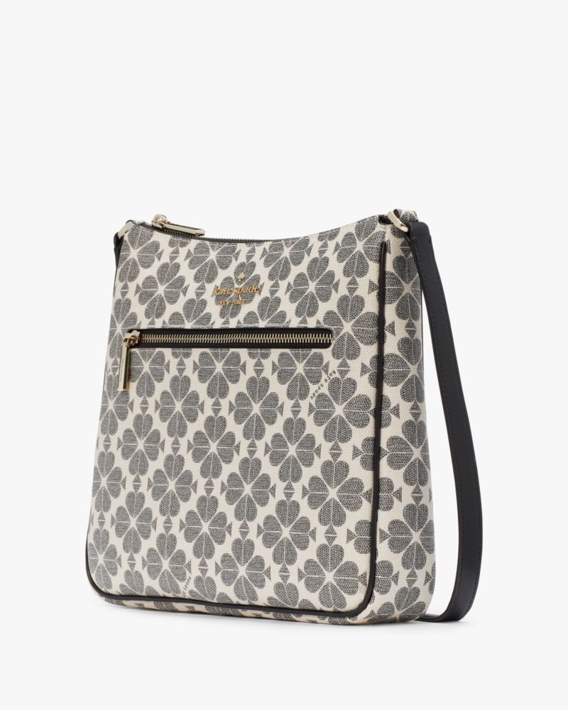 Kate Spade,Signature Spade Flower Swingpack Crossbody,Black Multi