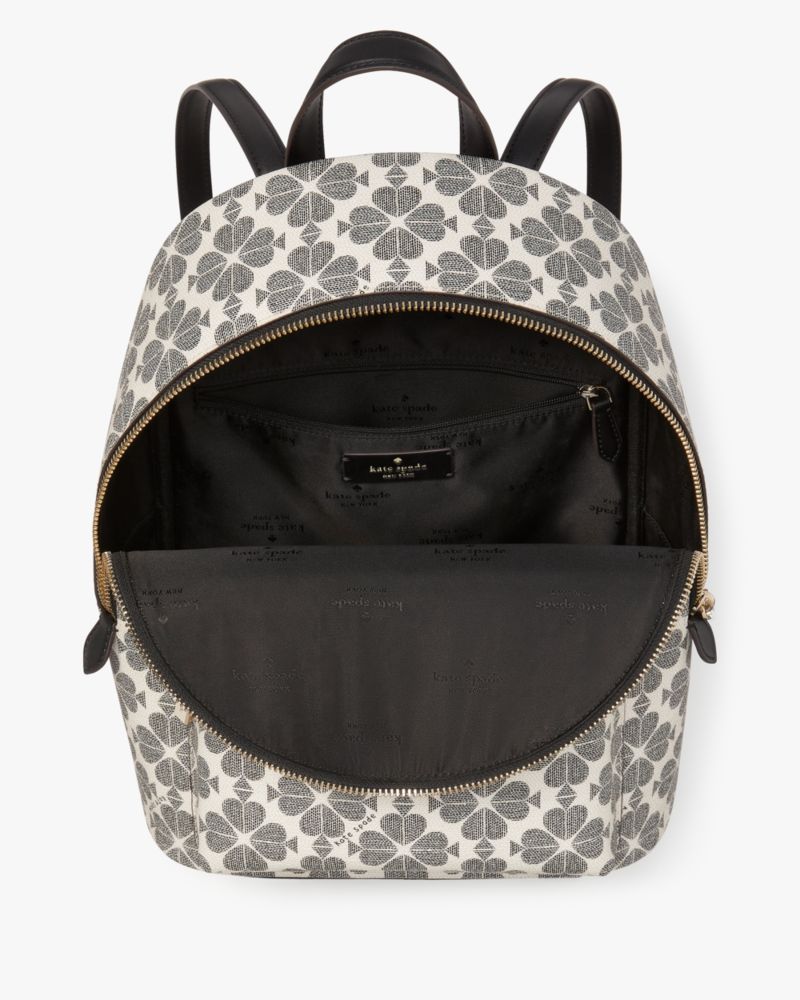 Kate Spade,スペード フラワー バックパック,バッグ,ブラックマルチ