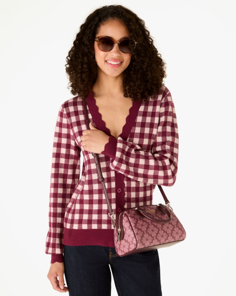 セールkate spade Darcyグラフィックフラワークロスボディバッグ セール】スペード フラワー ダッフル クロスボディ