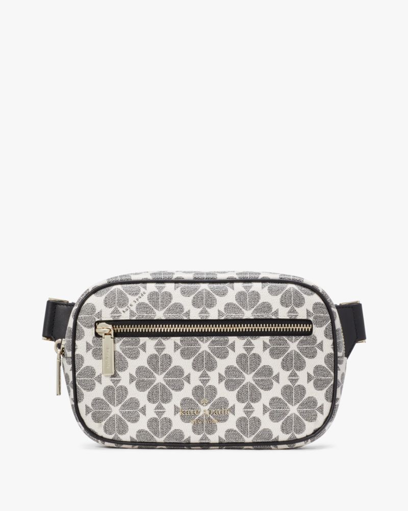 Kate Spade,Signature Spade Flower Belt Bag,Black Multi