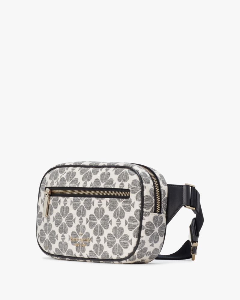 Kate Spade,Signature Spade Flower Belt Bag,Black Multi