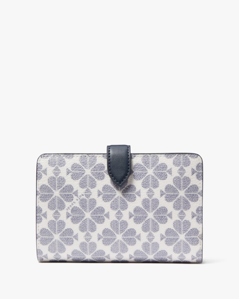 Signature Spade Flower Medium Compact Bifold Wallet Kate Spade