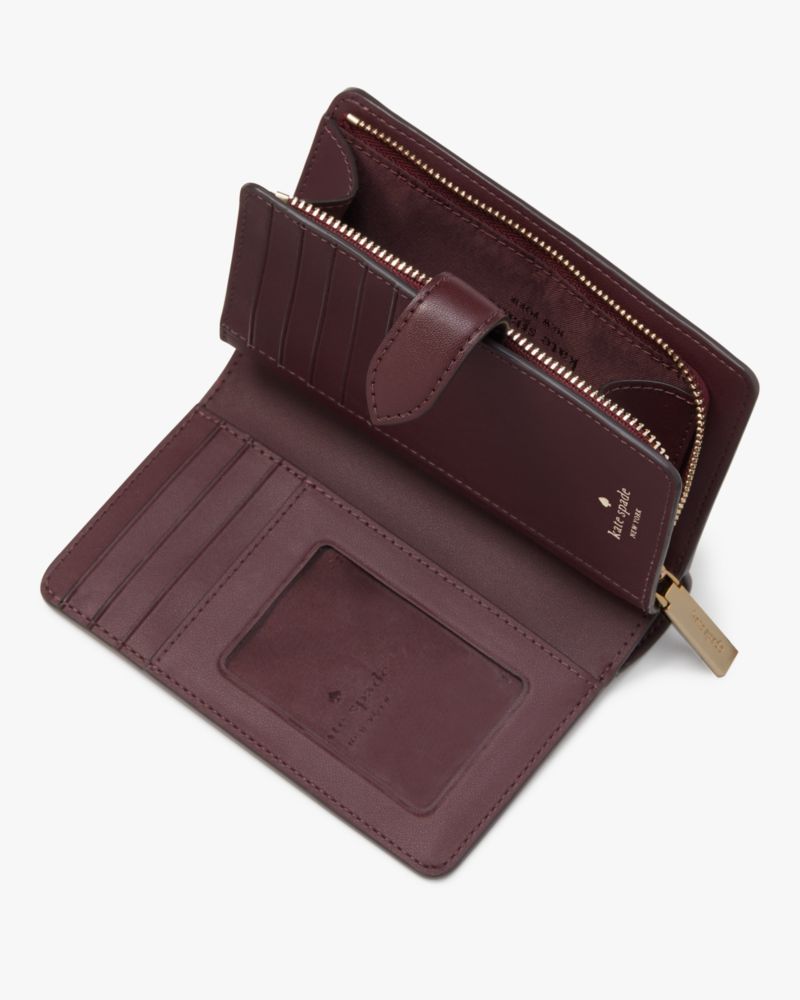 Kate Spade,スペードフラワーミディアム バイフォールド ウォレット,財布小物,グルナッシュマルチ