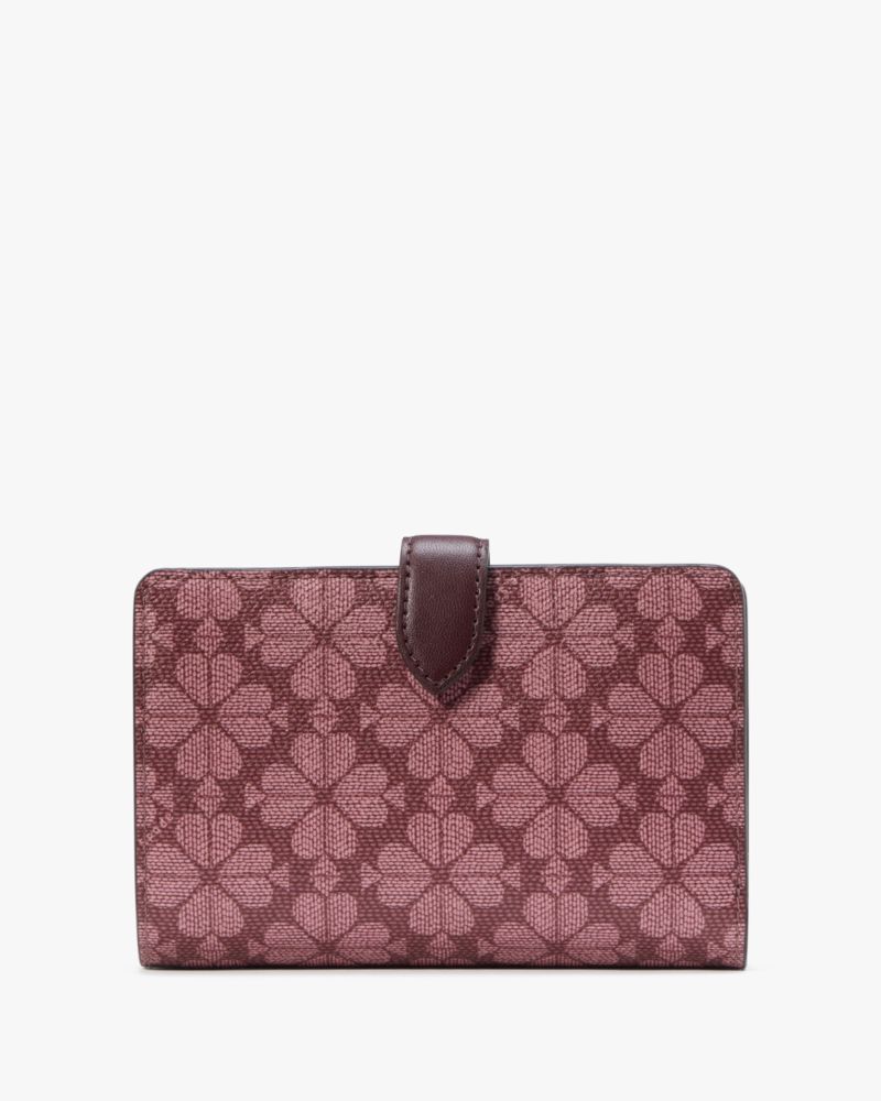 Kate Spade,スペードフラワーミディアム バイフォールド ウォレット,財布小物,グルナッシュマルチ
