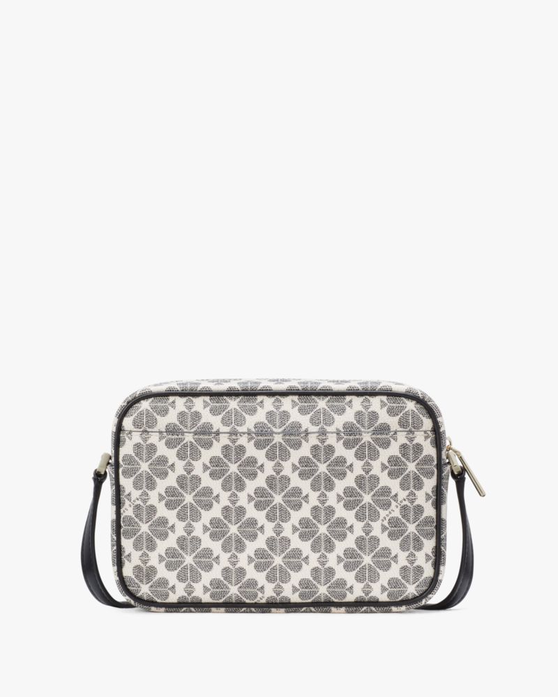 Kate Spade,Signature Spade Flower Mini Camera Bag,Camera Bag,Metal,Piping,Logo,Lined,Casual,Multi Color